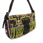 FENDI BEADED BAGUETTE SHOULDER BAG