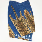 CHRISTIAN DIOR S/S 2000 CHEETAH SKIRT BY JOHN GALLIANO