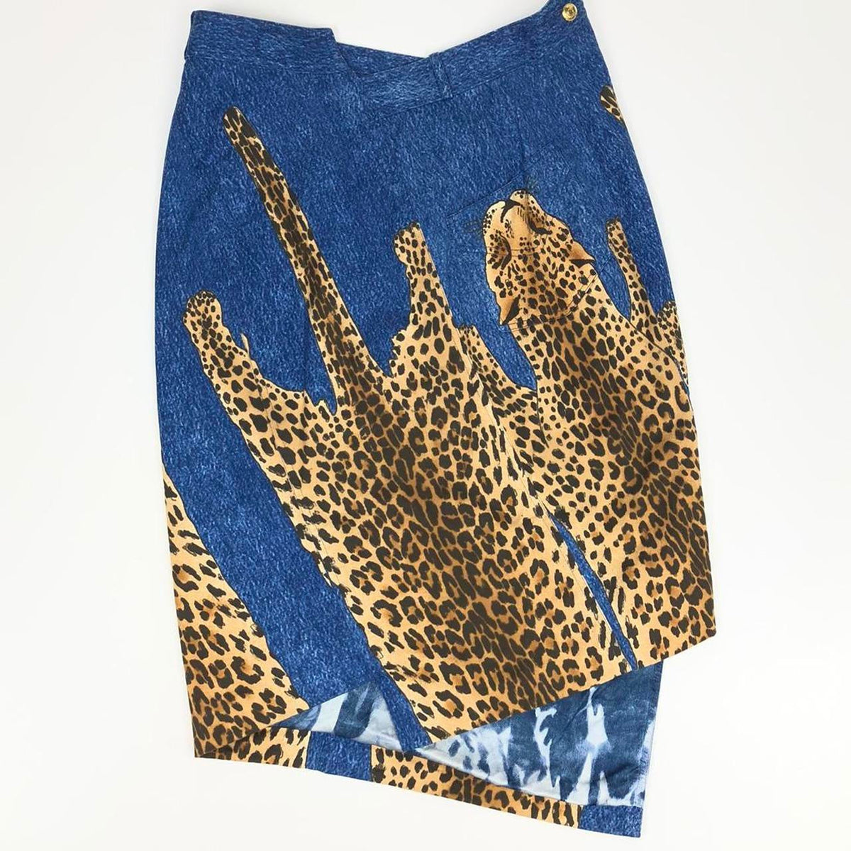 CHRISTIAN DIOR S/S 2000 CHEETAH SKIRT BY JOHN GALLIANO