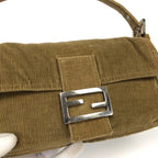 FENDI CORDUROY BAGUETTE BAG