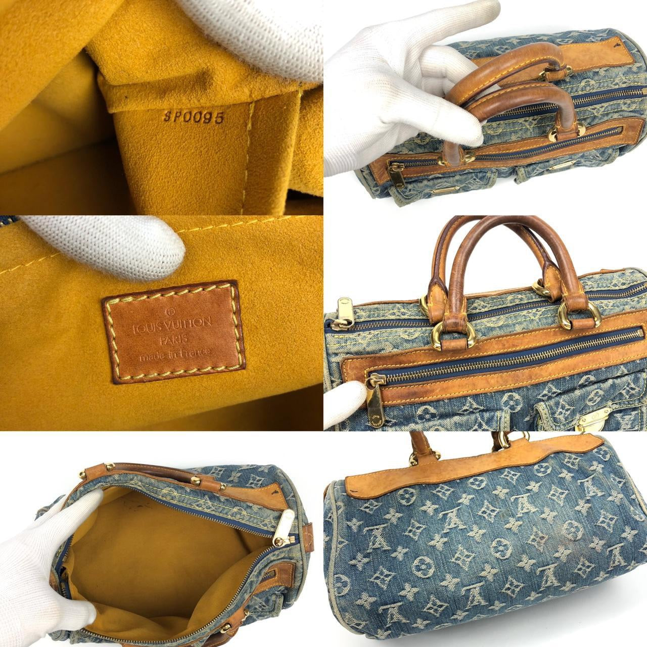 LOUIS VUITTON NEO SPEEDY DENIM BAG