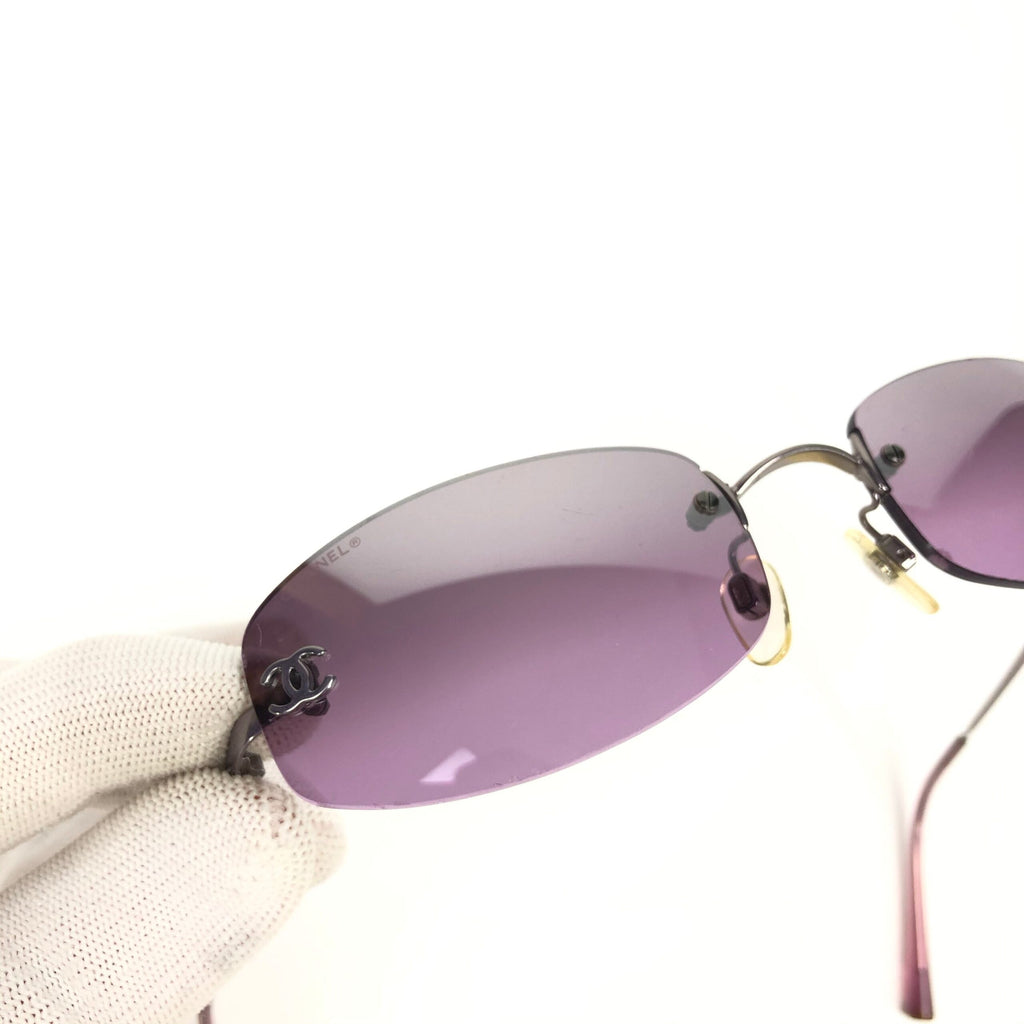 CHANEL RIMLESS SUNGLASSES