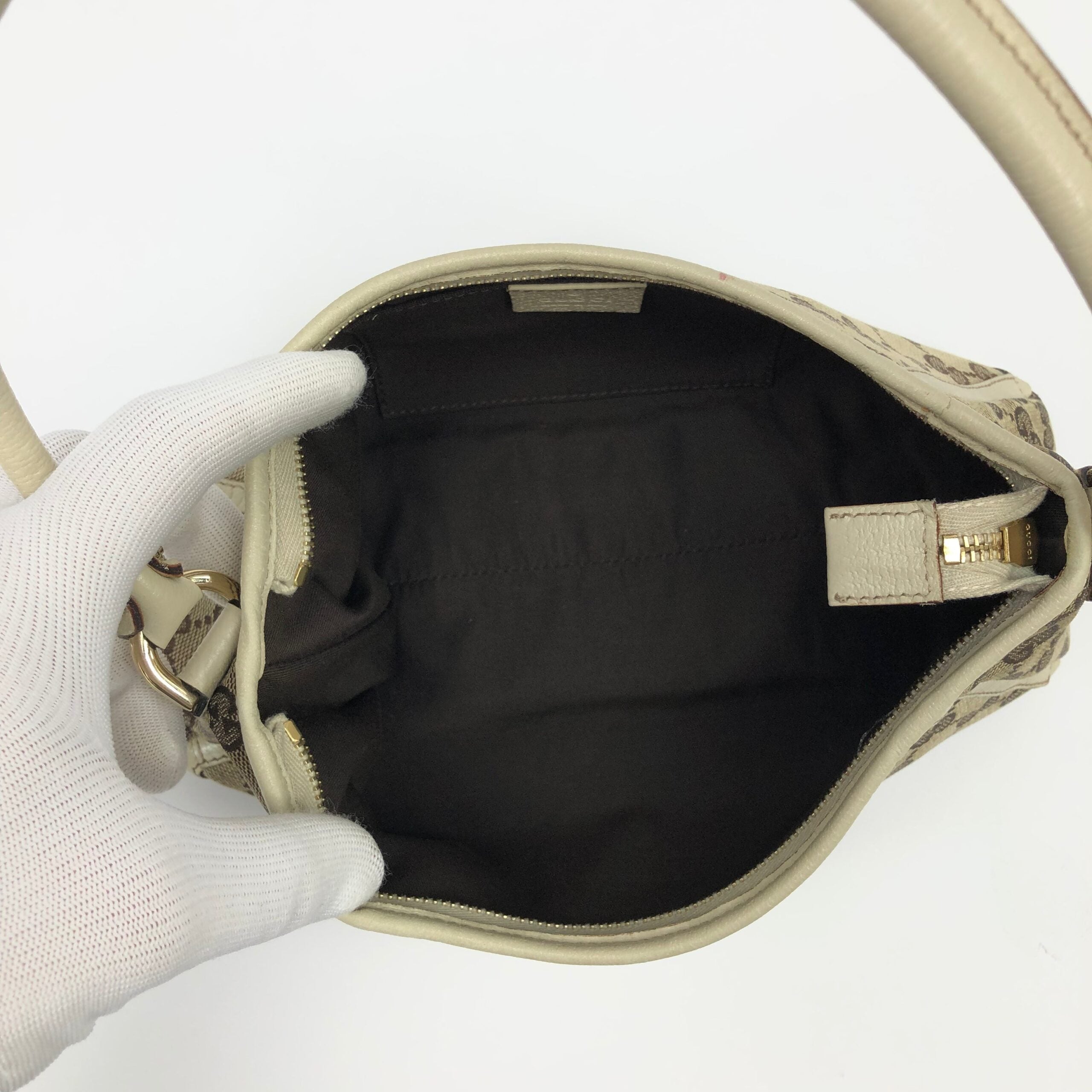 GUCCI MONOGRAM SHOULDER BAG
