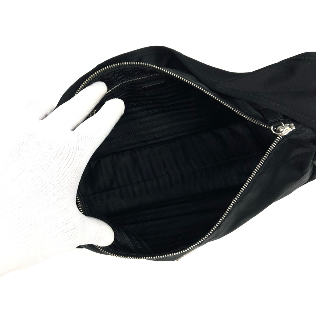 PRADA VELVET SHOULDER BAG