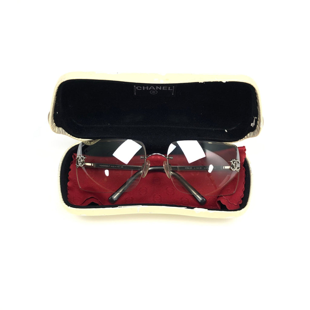 CHANEL RIMLESS SUNGLASSES