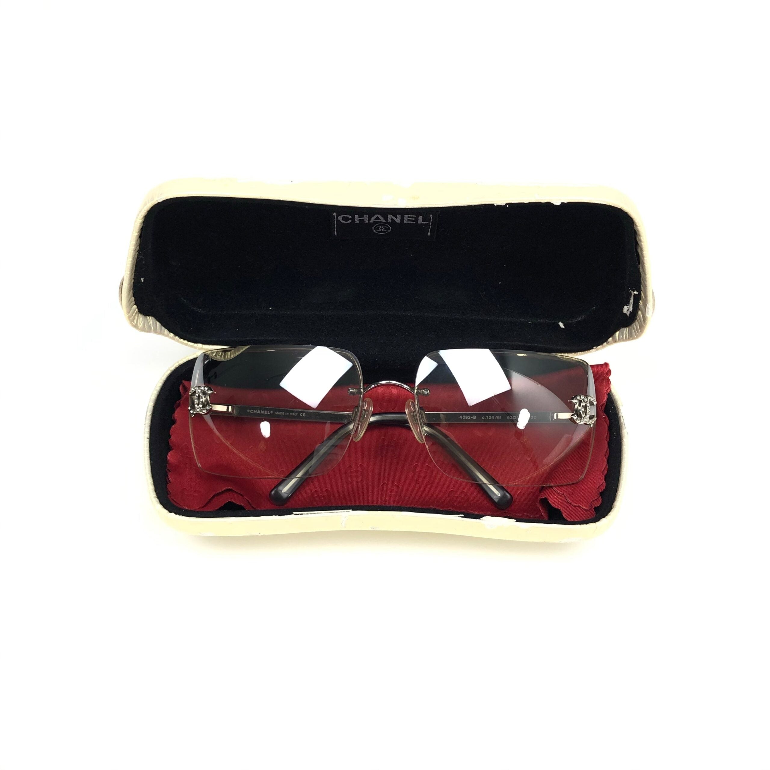 CHANEL RIMLESS SUNGLASSES