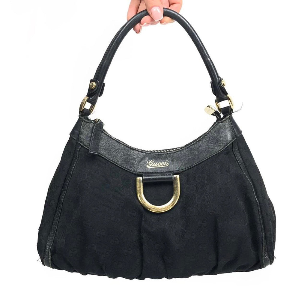 GUCCI MONOGRAM SHOULDER BAG