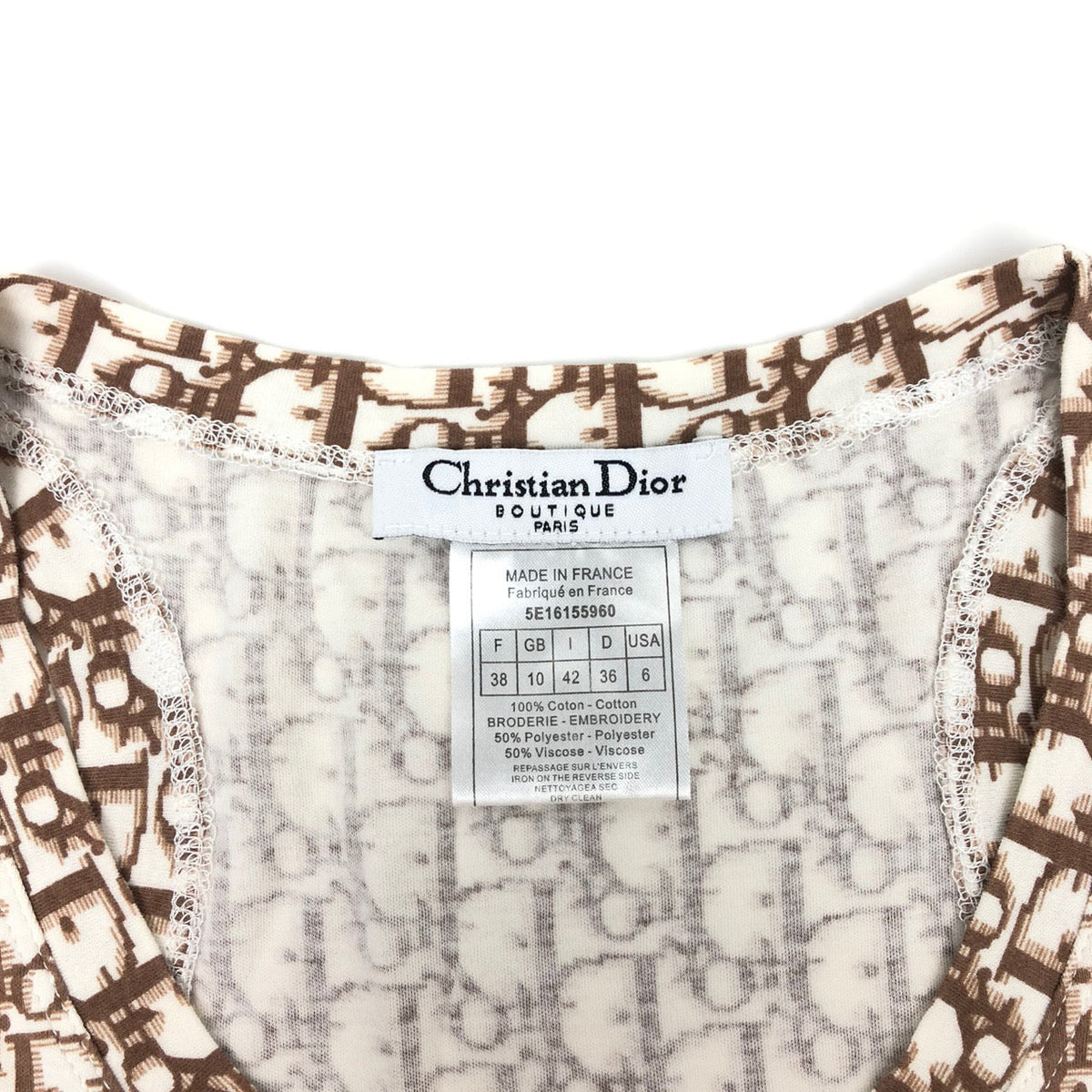 CHRISTIAN DIOR TOP