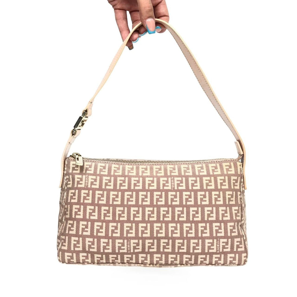 FENDI ZUCCA SHOULDER BAG