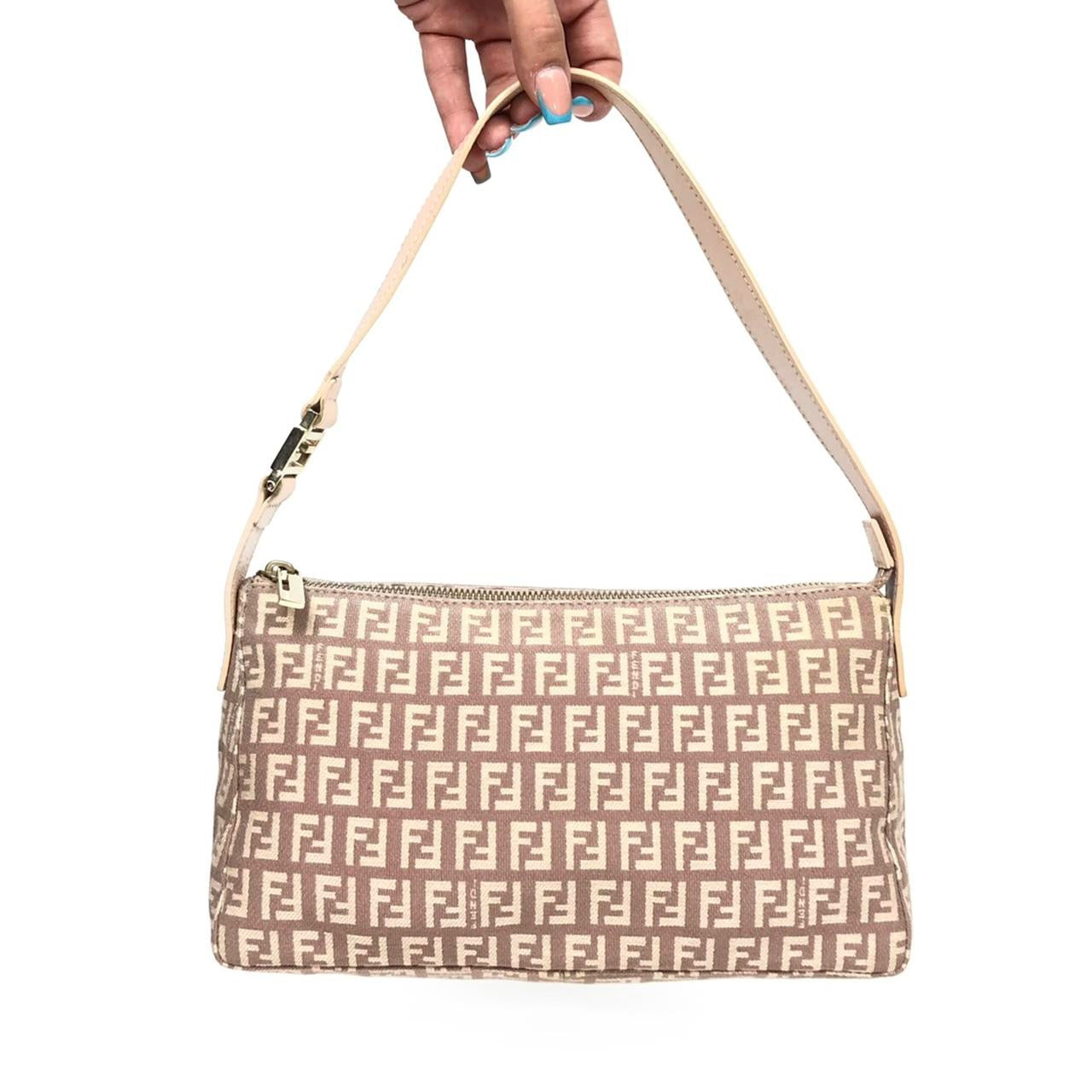 FENDI ZUCCA SHOULDER BAG