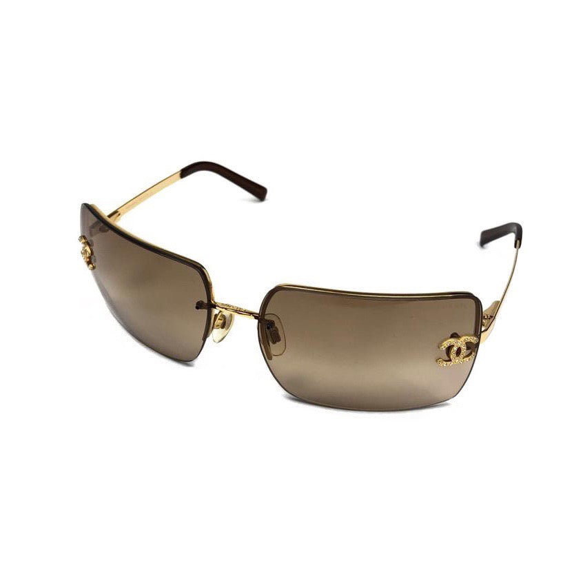 CHANEL RIMLESS SUNGLASSES