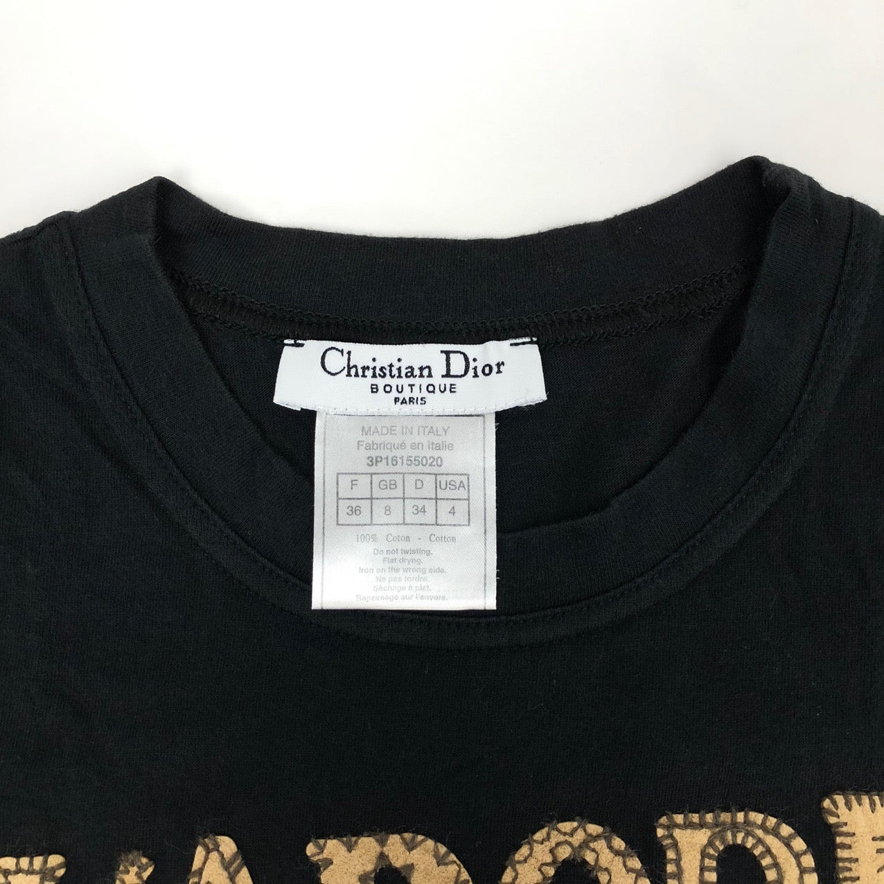 CHRISTIAN DIOR ‘J’ADORE DIOR’ T-SHIRT