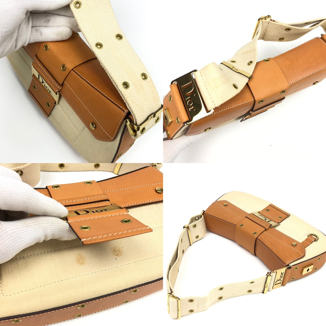 CHRISTIAN DIOR COLUMBUS SHOULDER BAG