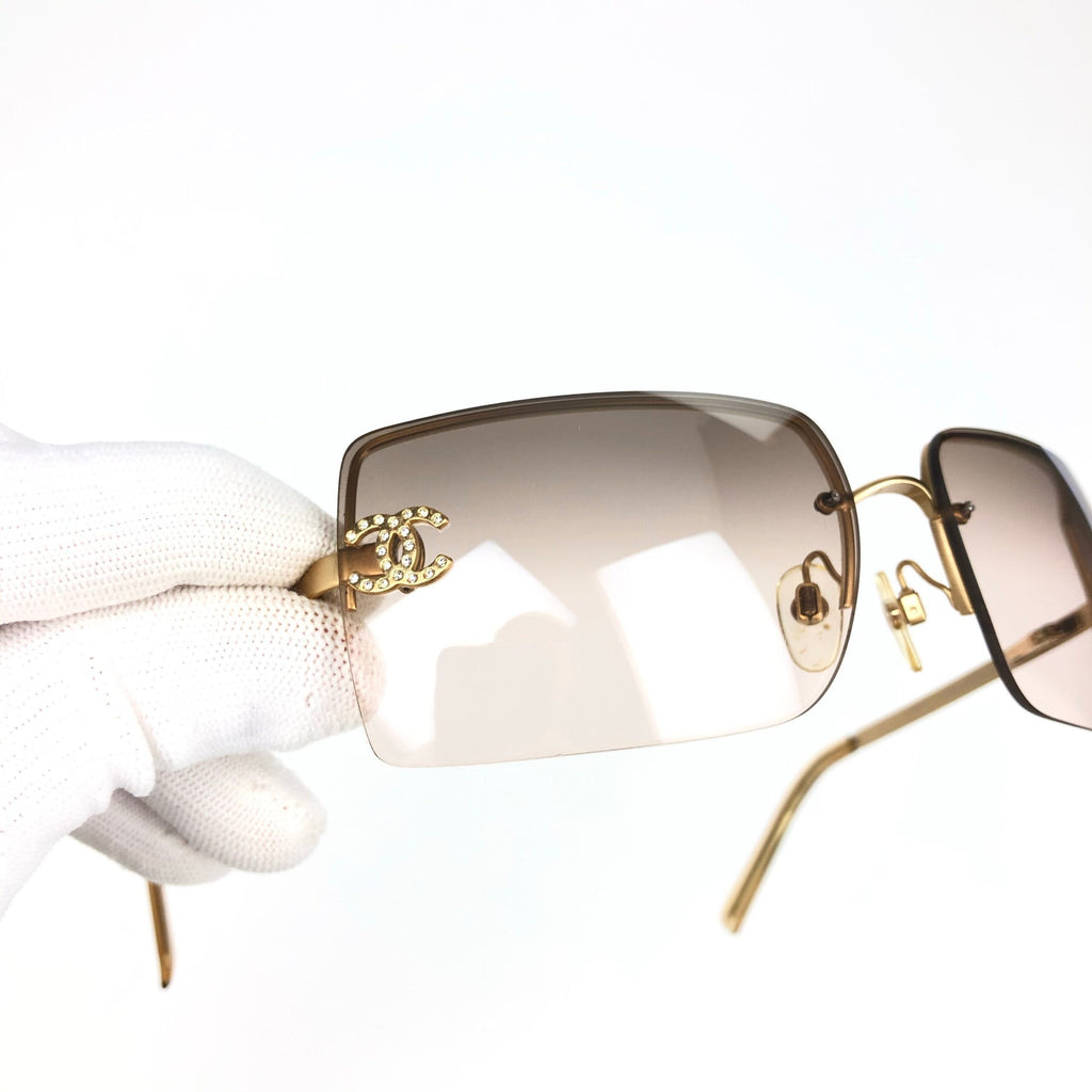 CHANEL RIMLESS SUNGLASSES