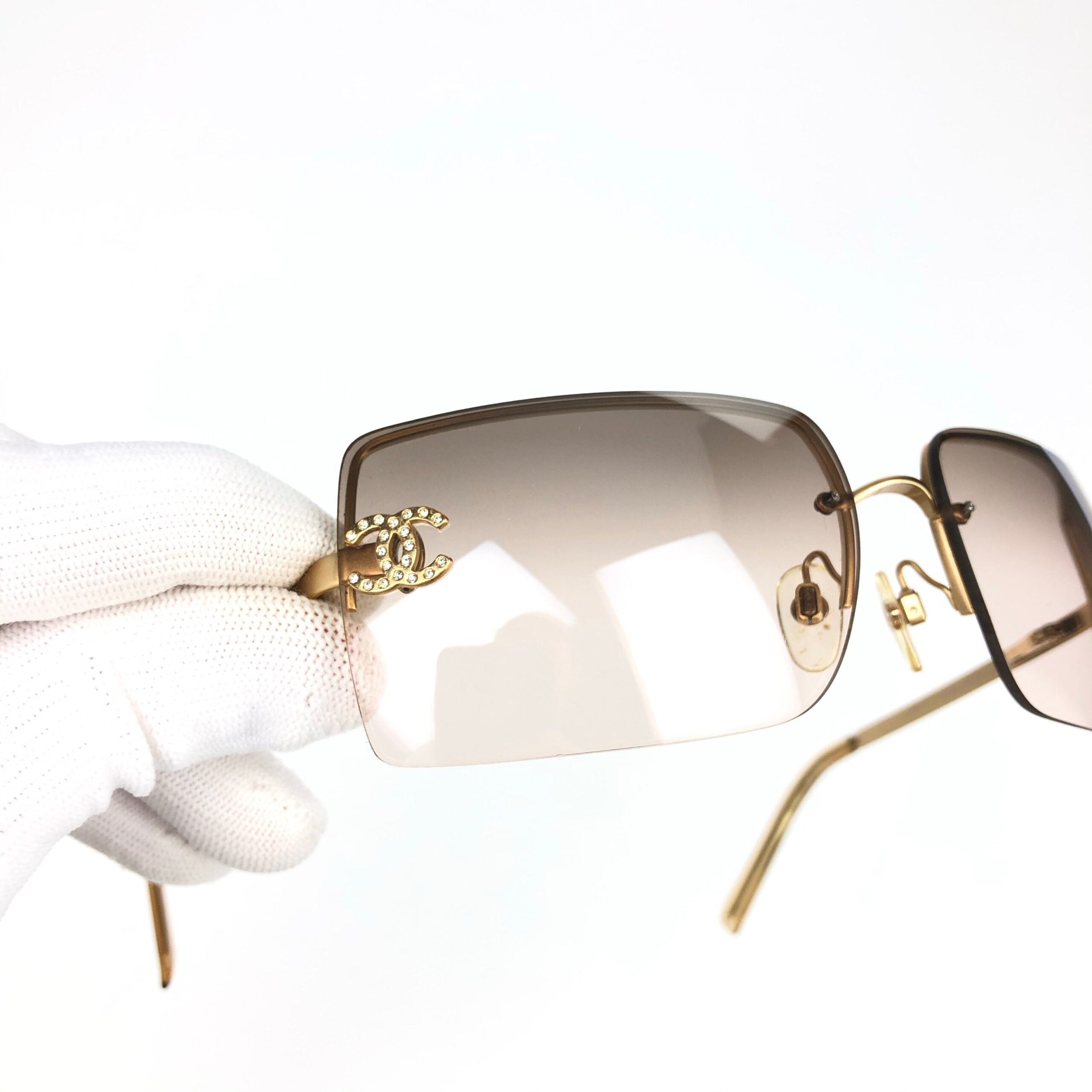 CHANEL RIMLESS SUNGLASSES