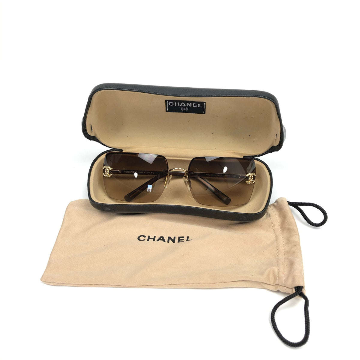 CHANEL RIMLESS SUNGLASSES