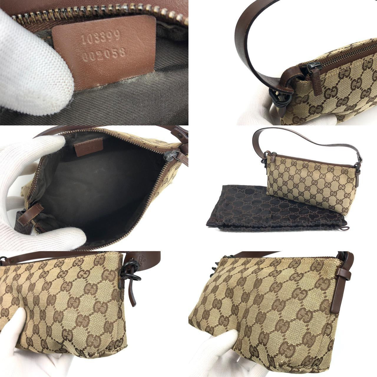 GUCCI MONOGRAM HANDBAG