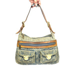 LOUIS VUITTON DENIM SHOULDER BAG