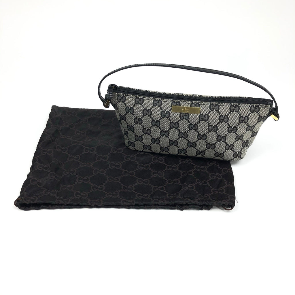 GUCCI MONOGRAM SHOULDER BAG