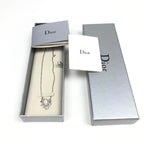 CHRISTIAN DIOR JEWELLED MONOGRAM NECKLACE