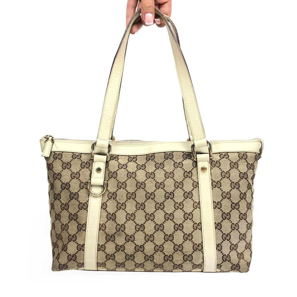 GUCCI MONOGRAM HAND BAG