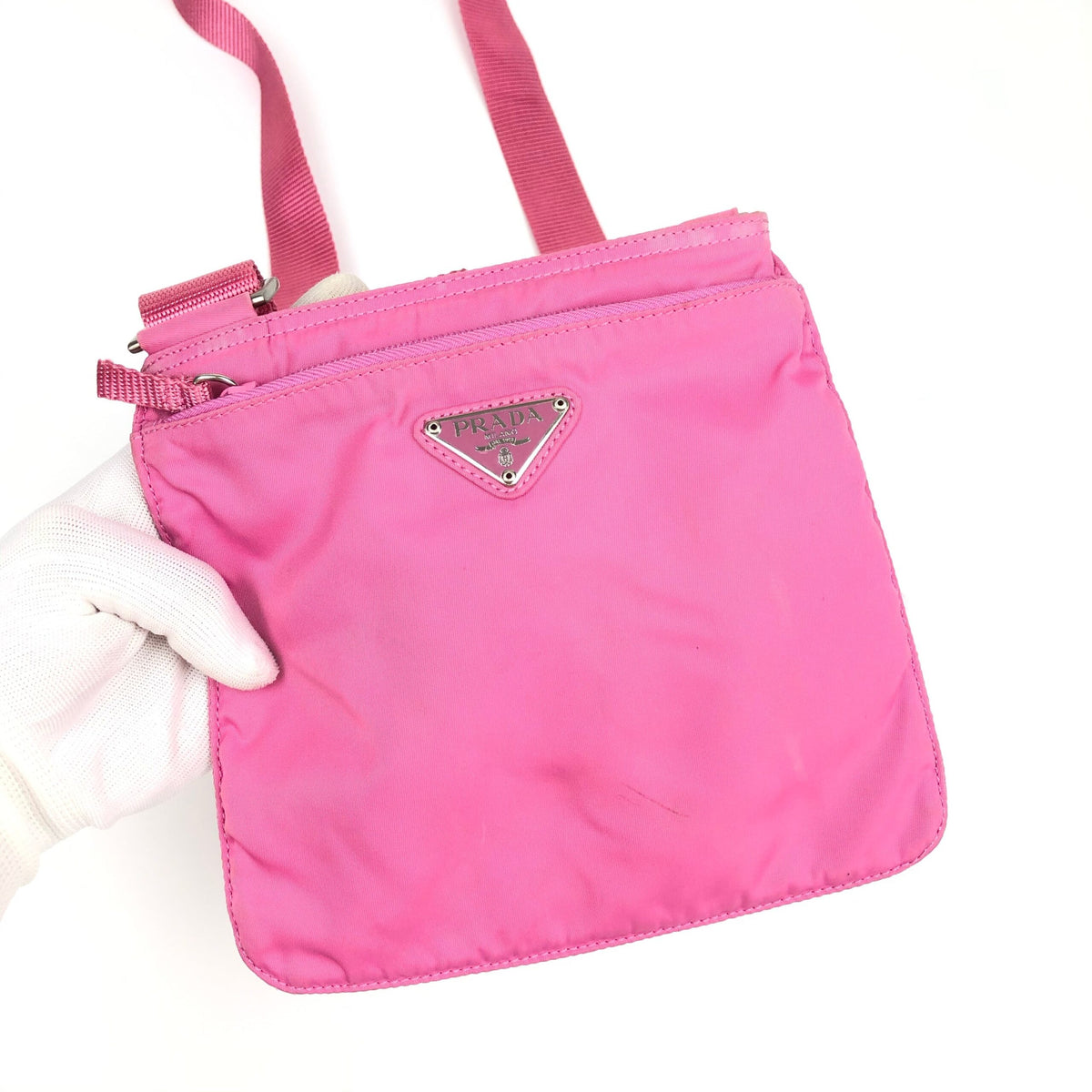 PRADA NYLON CROSSBODY BAG
