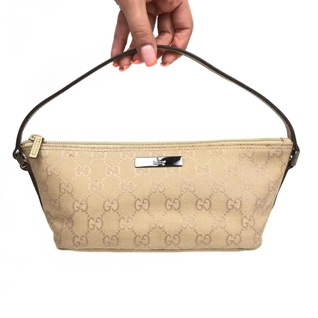 GUCCI MONOGRAM SHOULDER BAG
