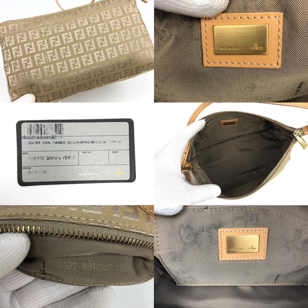 FENDI ZUCCA SHOULDER BAG