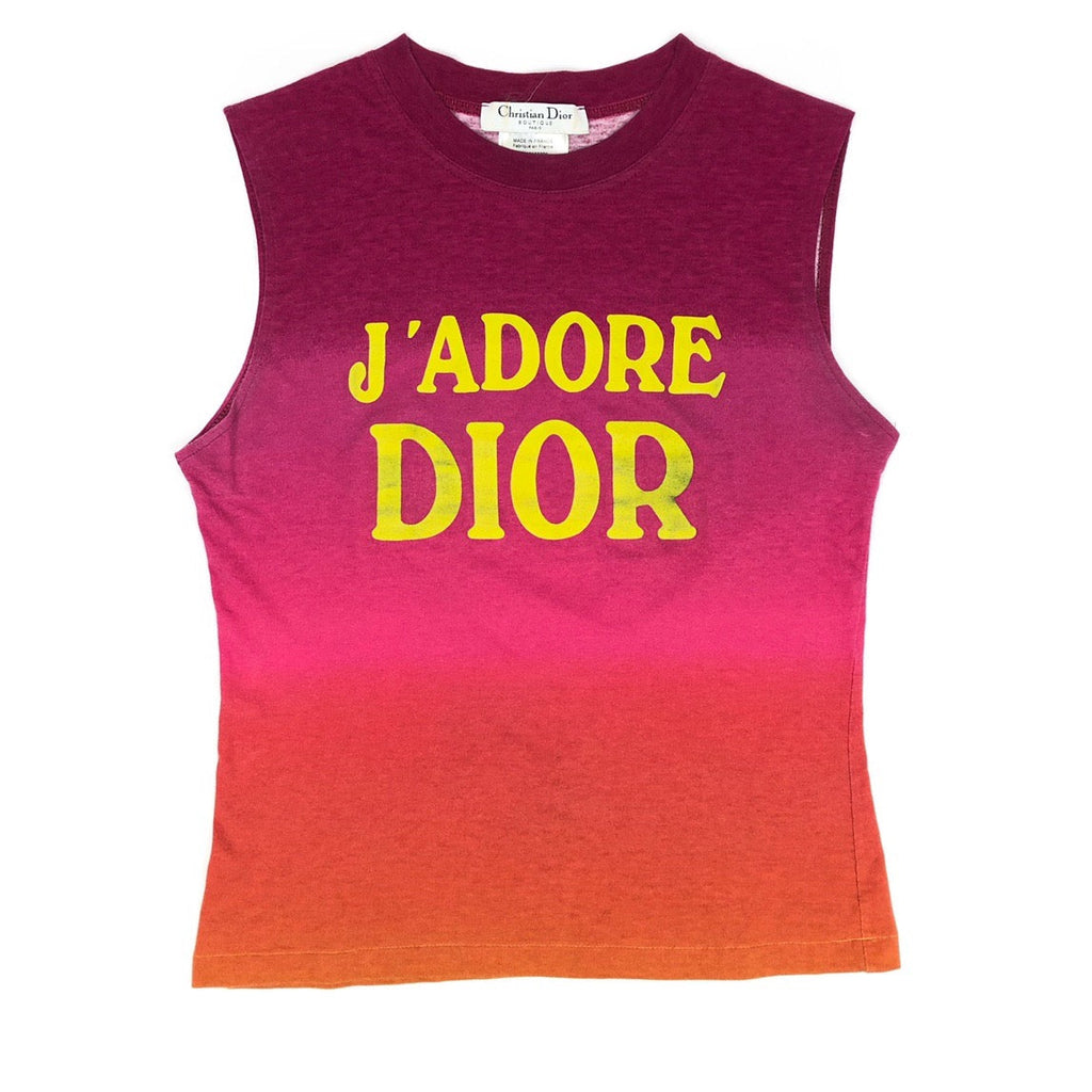 CHRISTIAN DIOR ‘J’ADORE DIOR’ OMBRÉ TOP