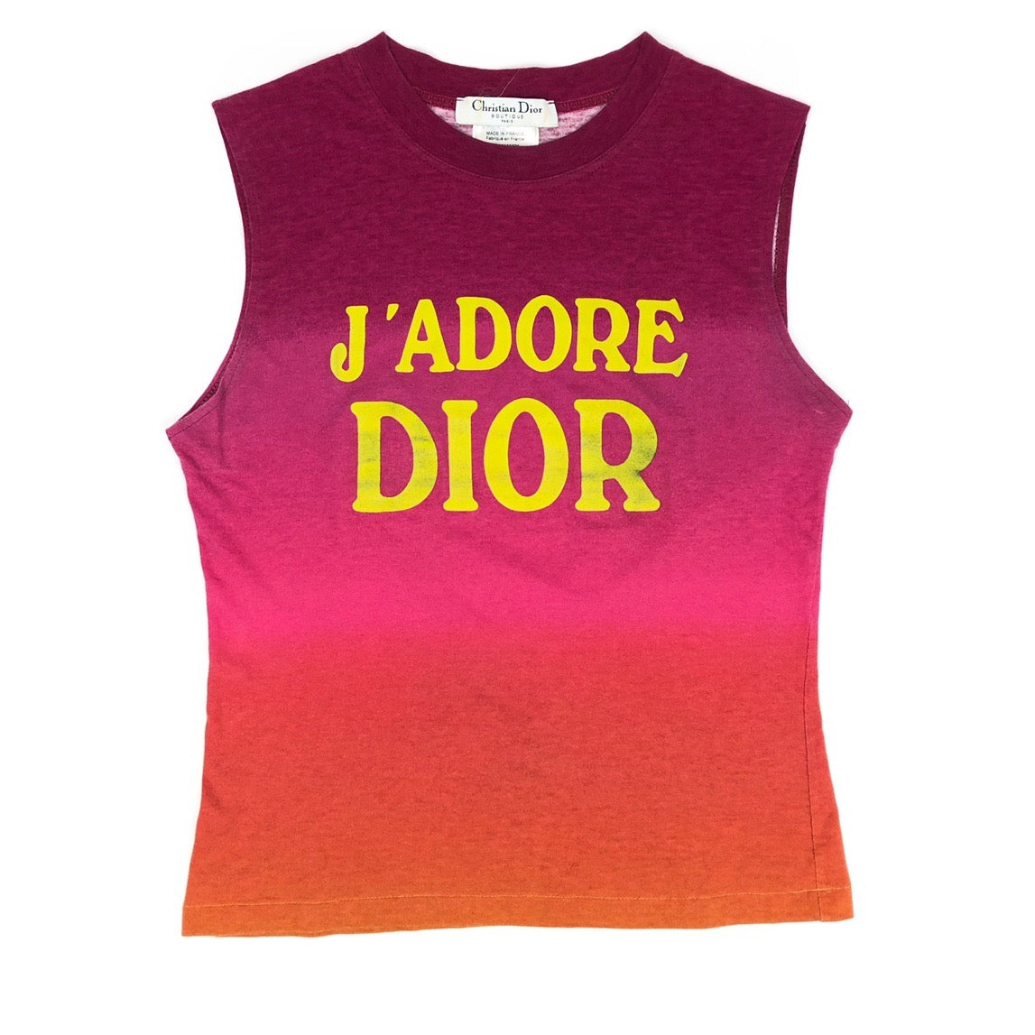 CHRISTIAN DIOR ‘J’ADORE DIOR’ OMBRÉ TOP