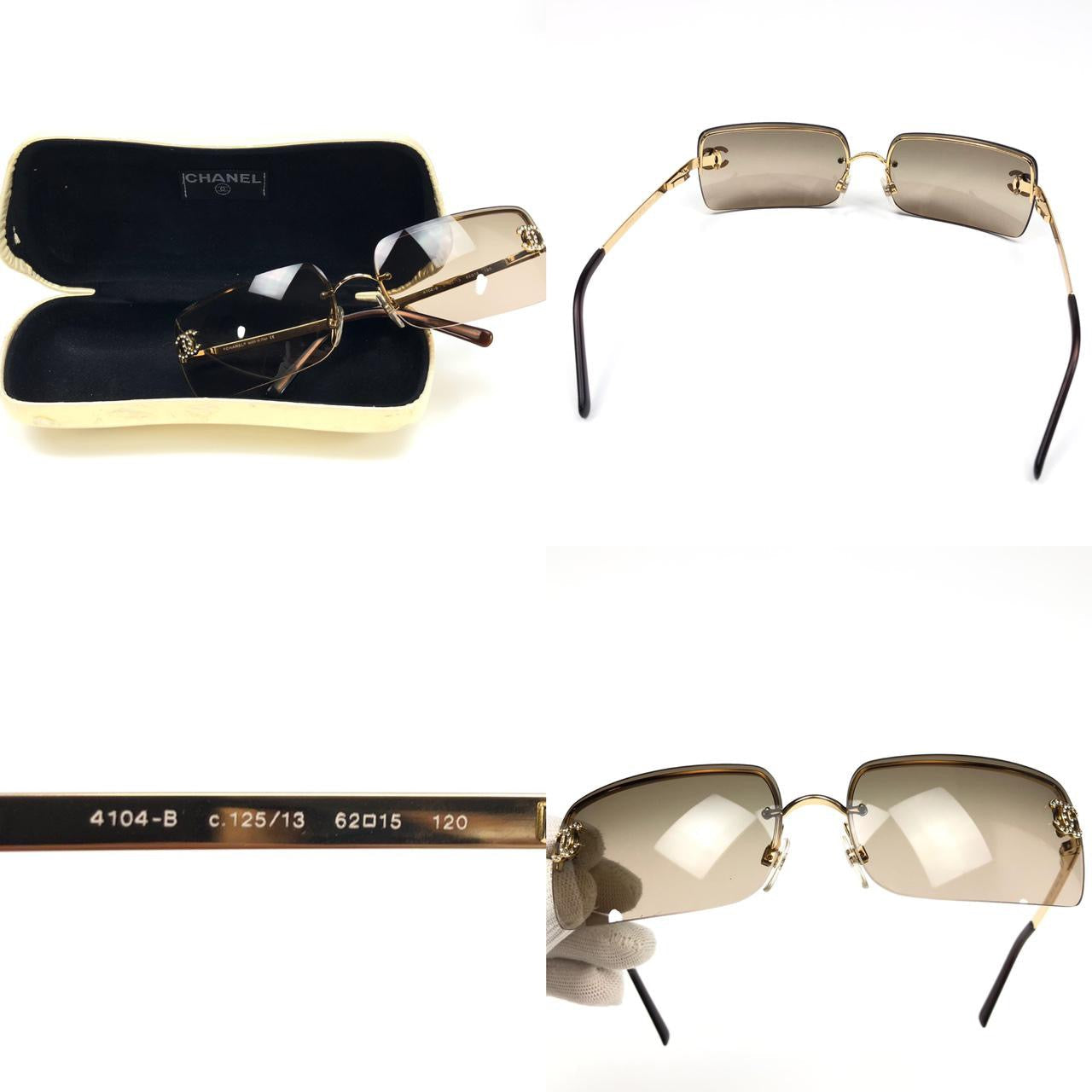 CHANEL RIMLESS SUNGLASSES