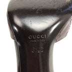GUCCI MONOGRAM HORSEBIT HEELS -  UK 4.5 / US 6.5 / EU 37.5