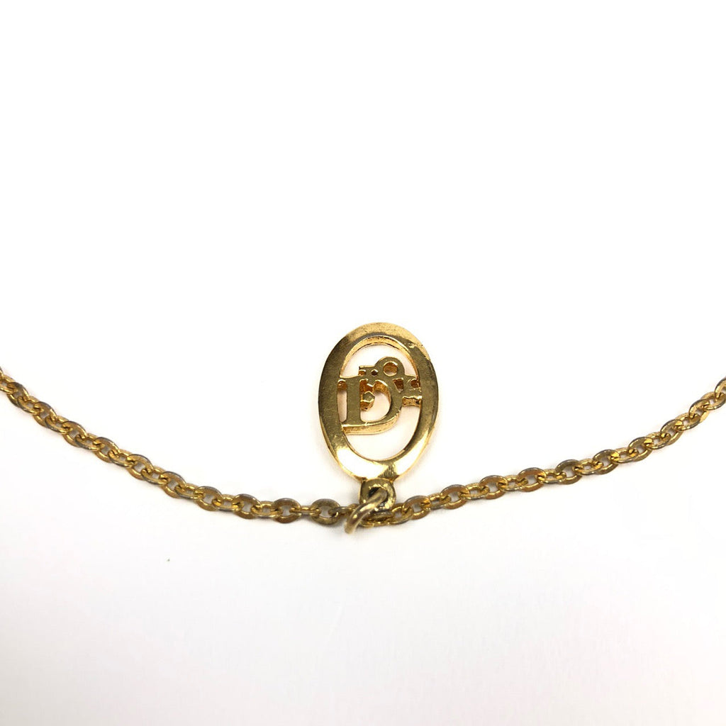 CHRISTIAN DIOR MONOGRAM NECKLACE