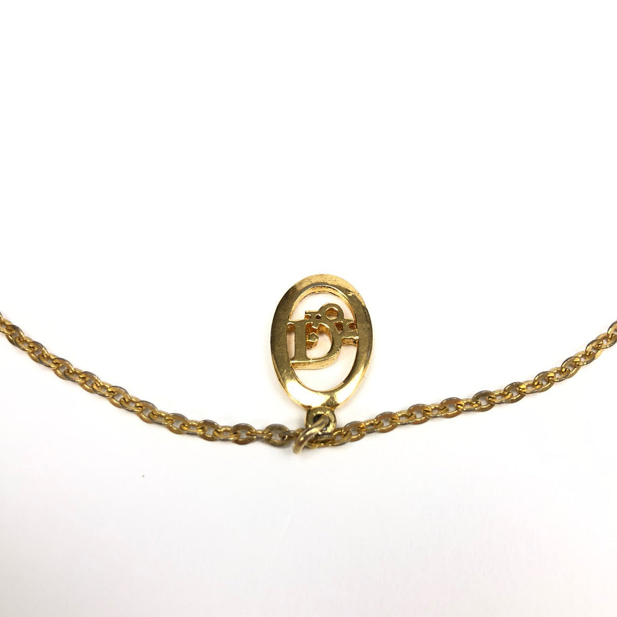 CHRISTIAN DIOR MONOGRAM NECKLACE