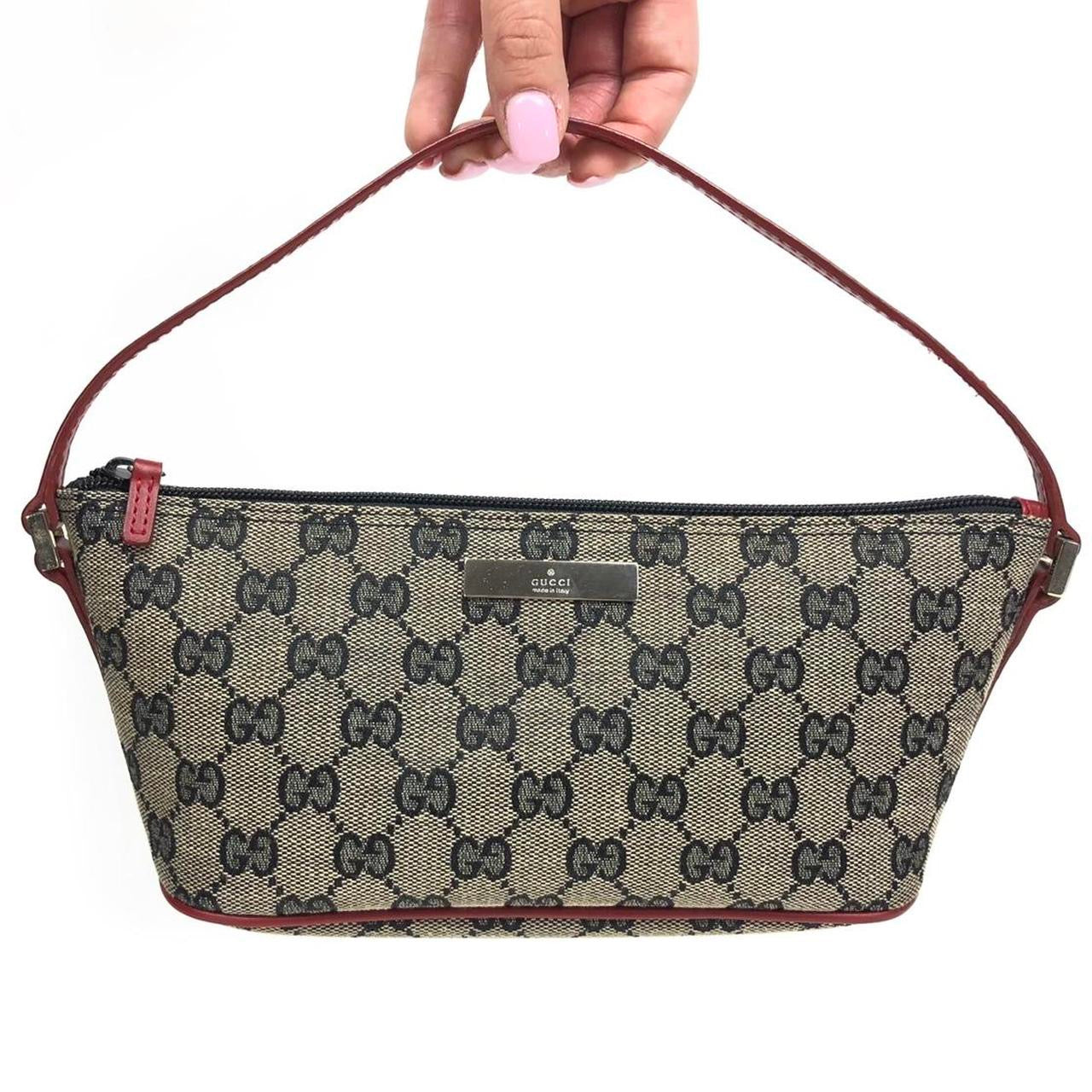 GUCCI MONOGRAM SHOULDER BAG
