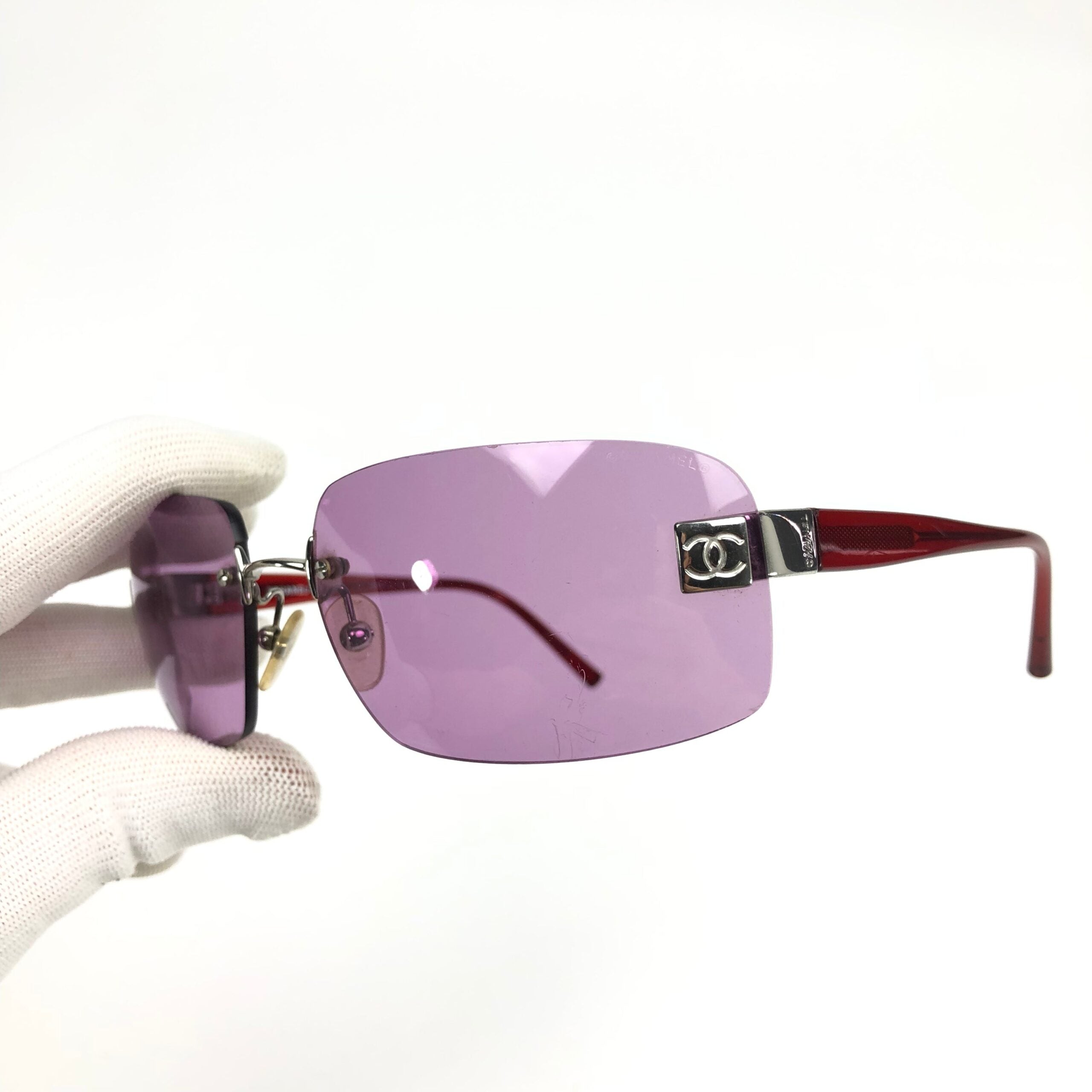 CHANEL RIMLESS SUNGLASSES