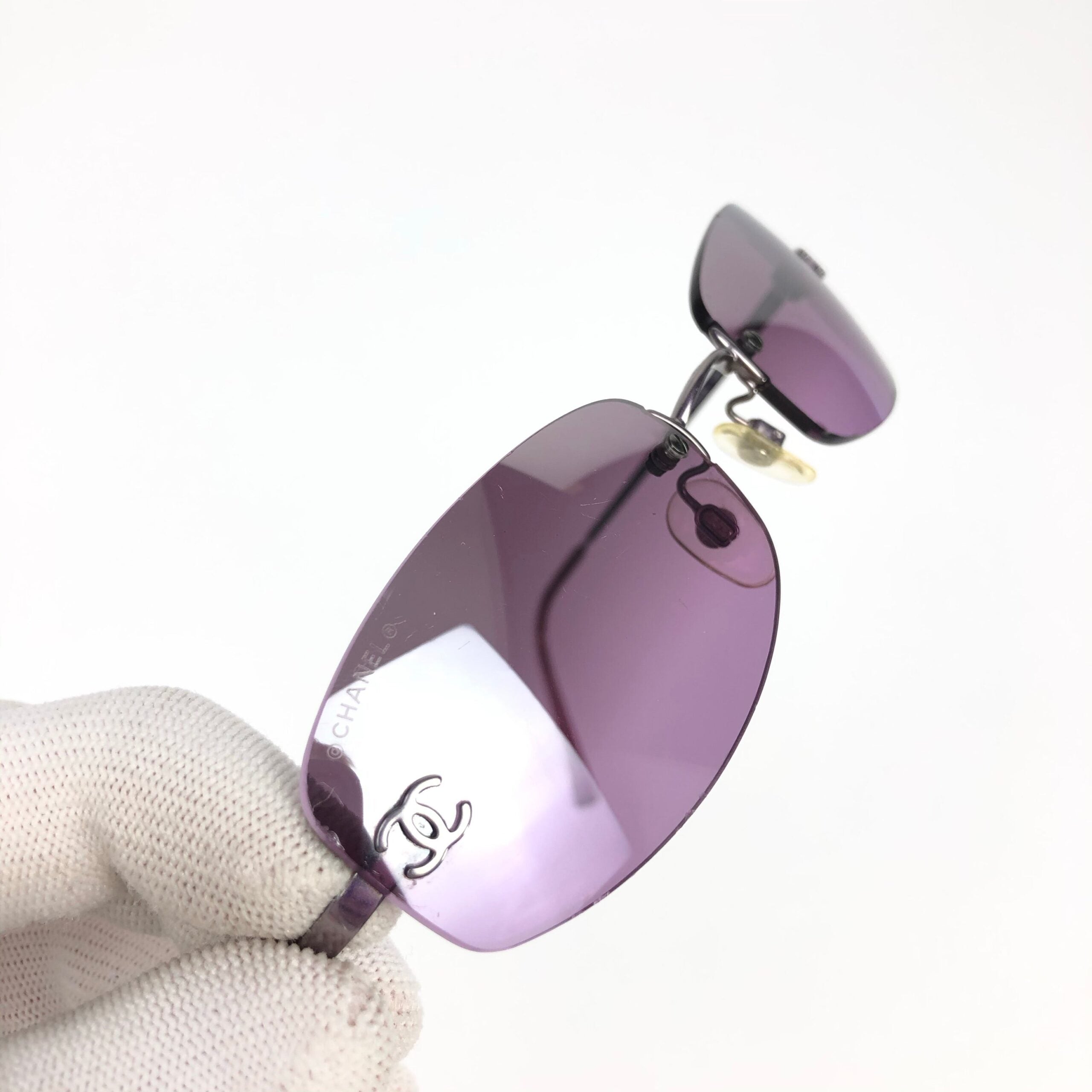 CHANEL RIMLESS SUNGLASSES