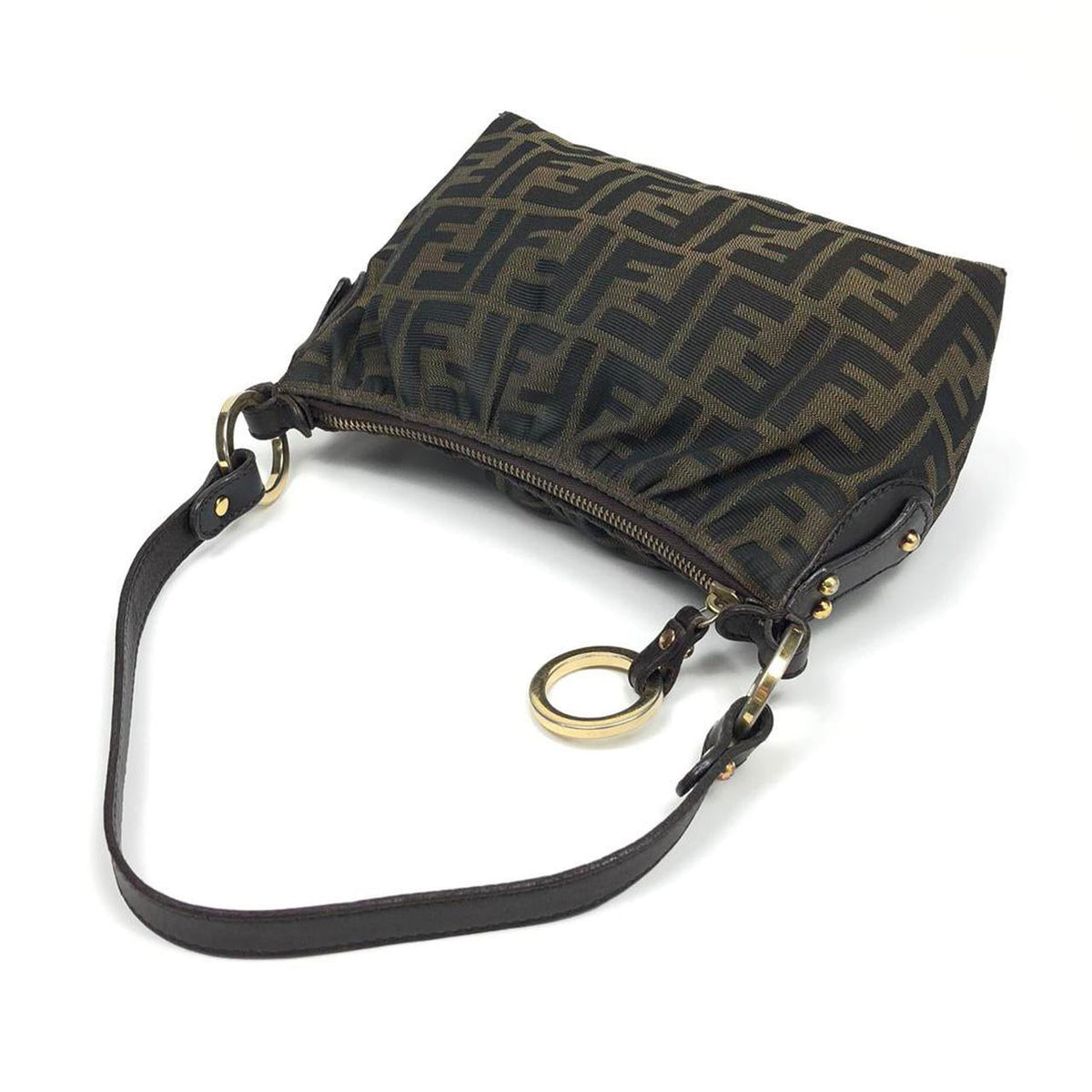 FENDI ZUCCA SHOULDER BAG