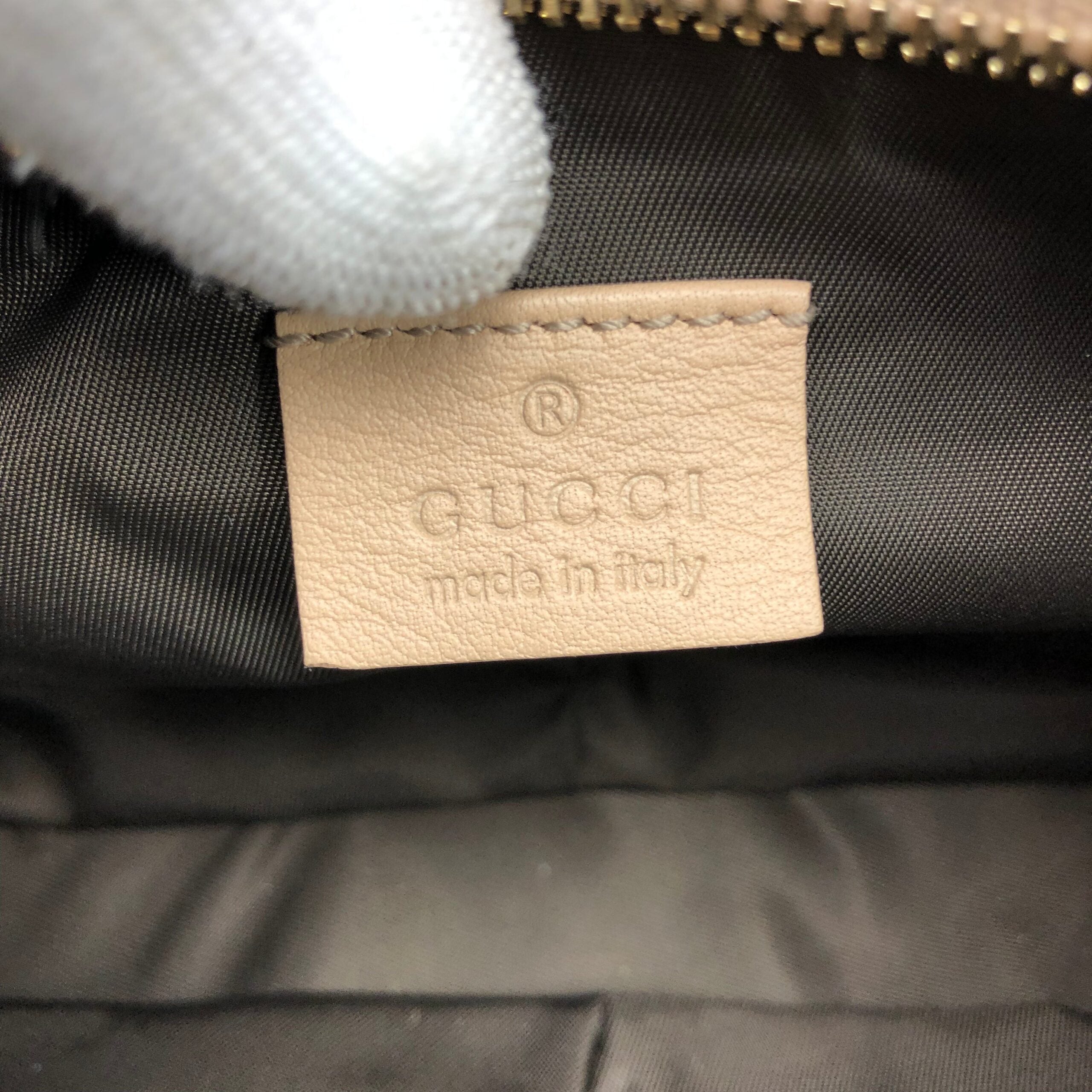 GUCCI MONOGRAM SHOULDER BAG