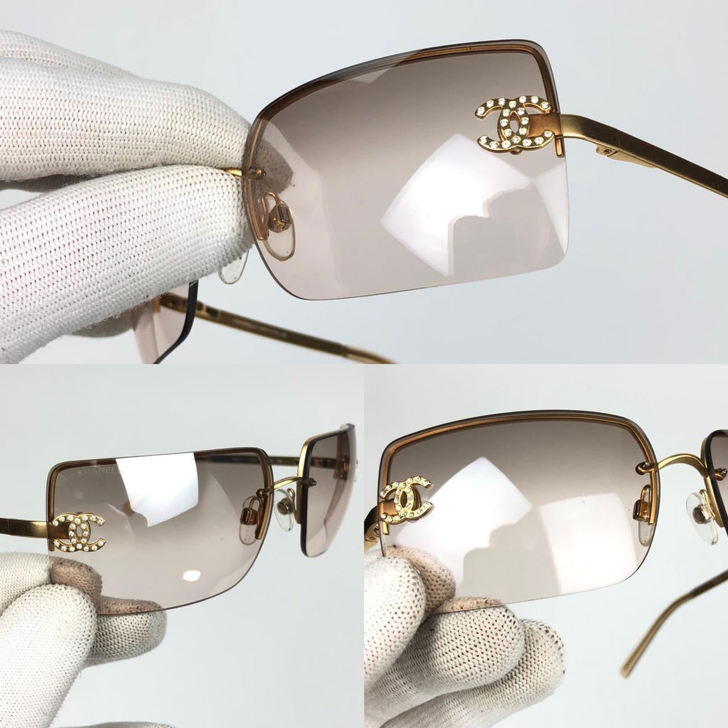 CHANEL RIMLESS SUNGLASSES