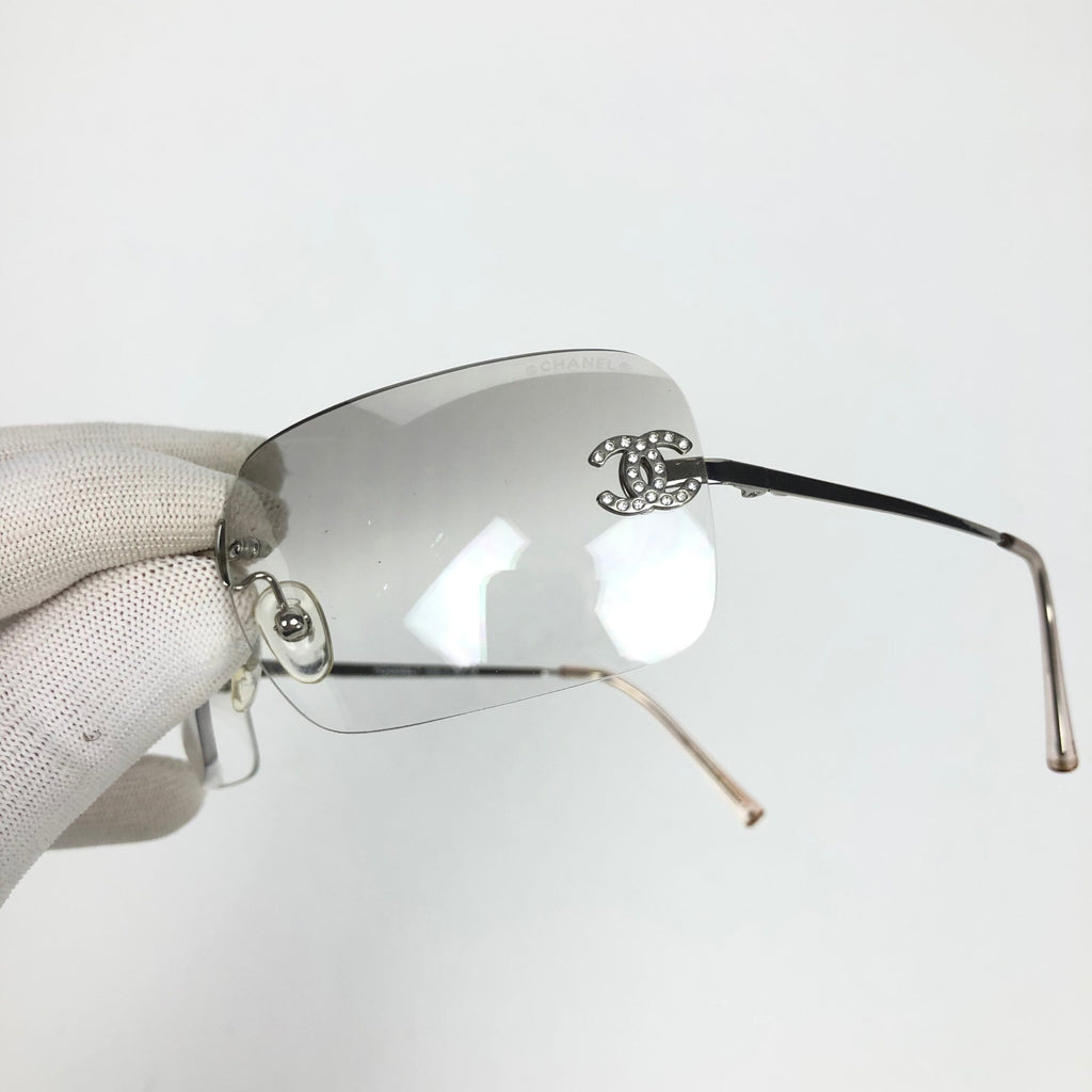 CHANEL RIMLESS SUNGLASSES