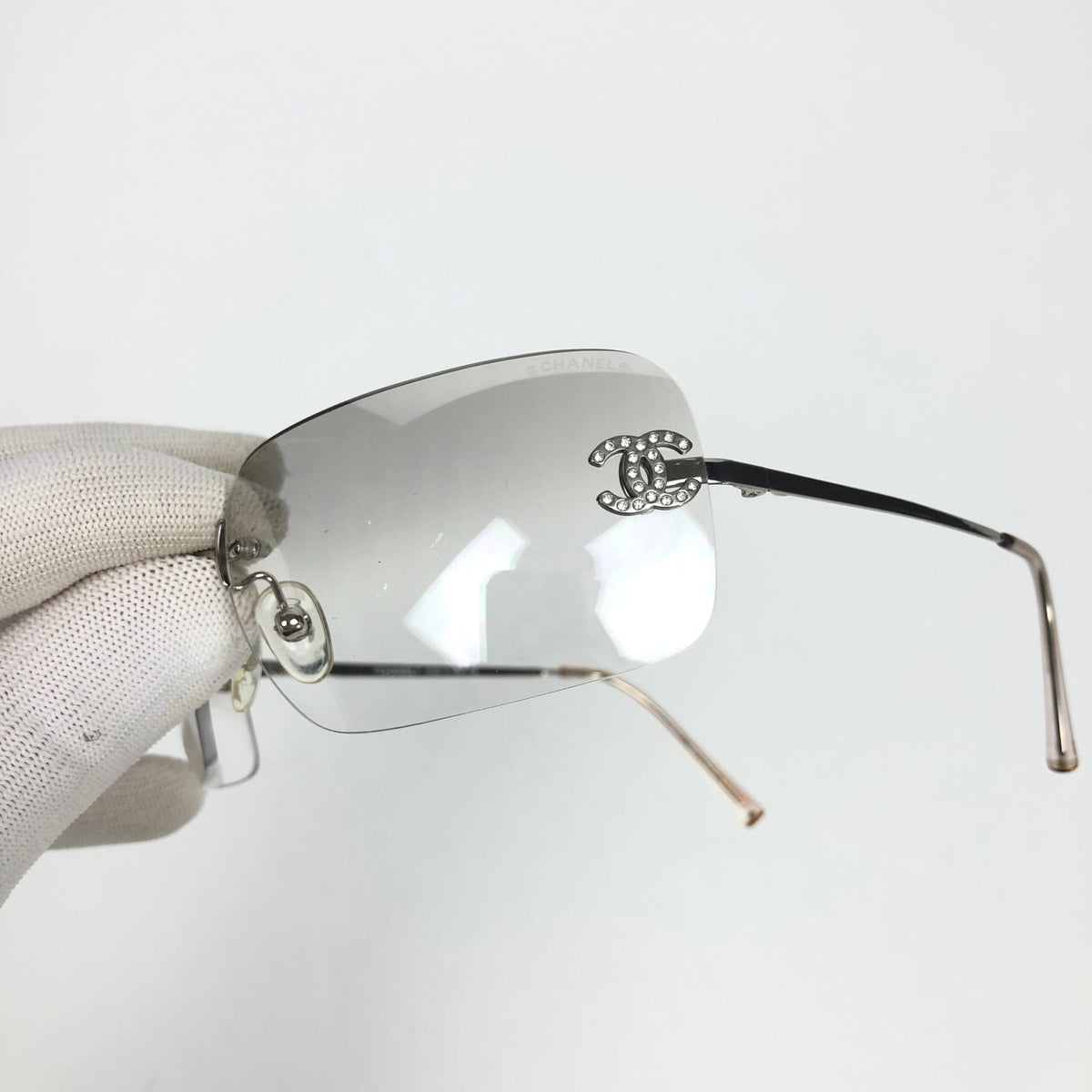 CHANEL RIMLESS SUNGLASSES