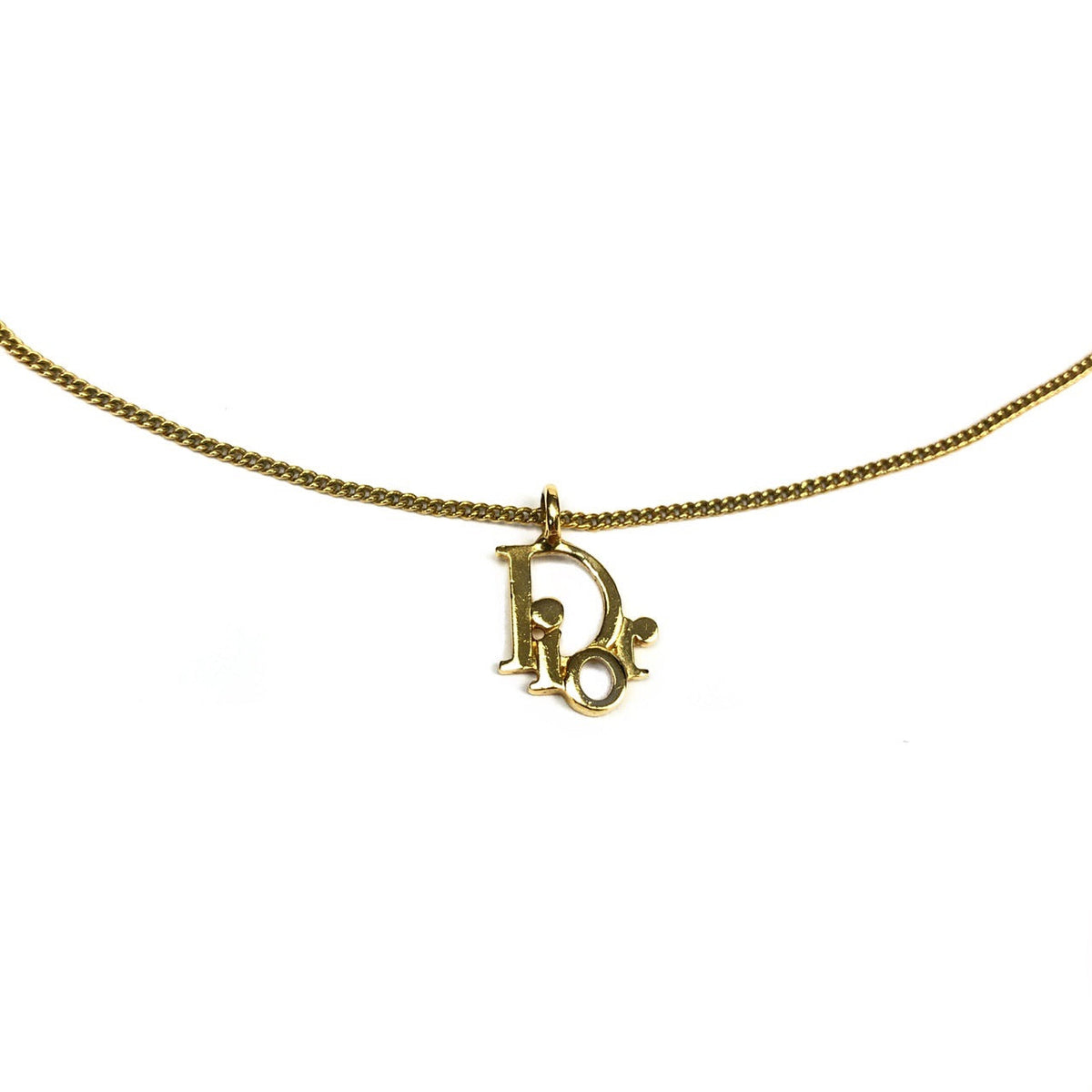 CHRISTIAN DIOR MONOGRAM NECKLACE