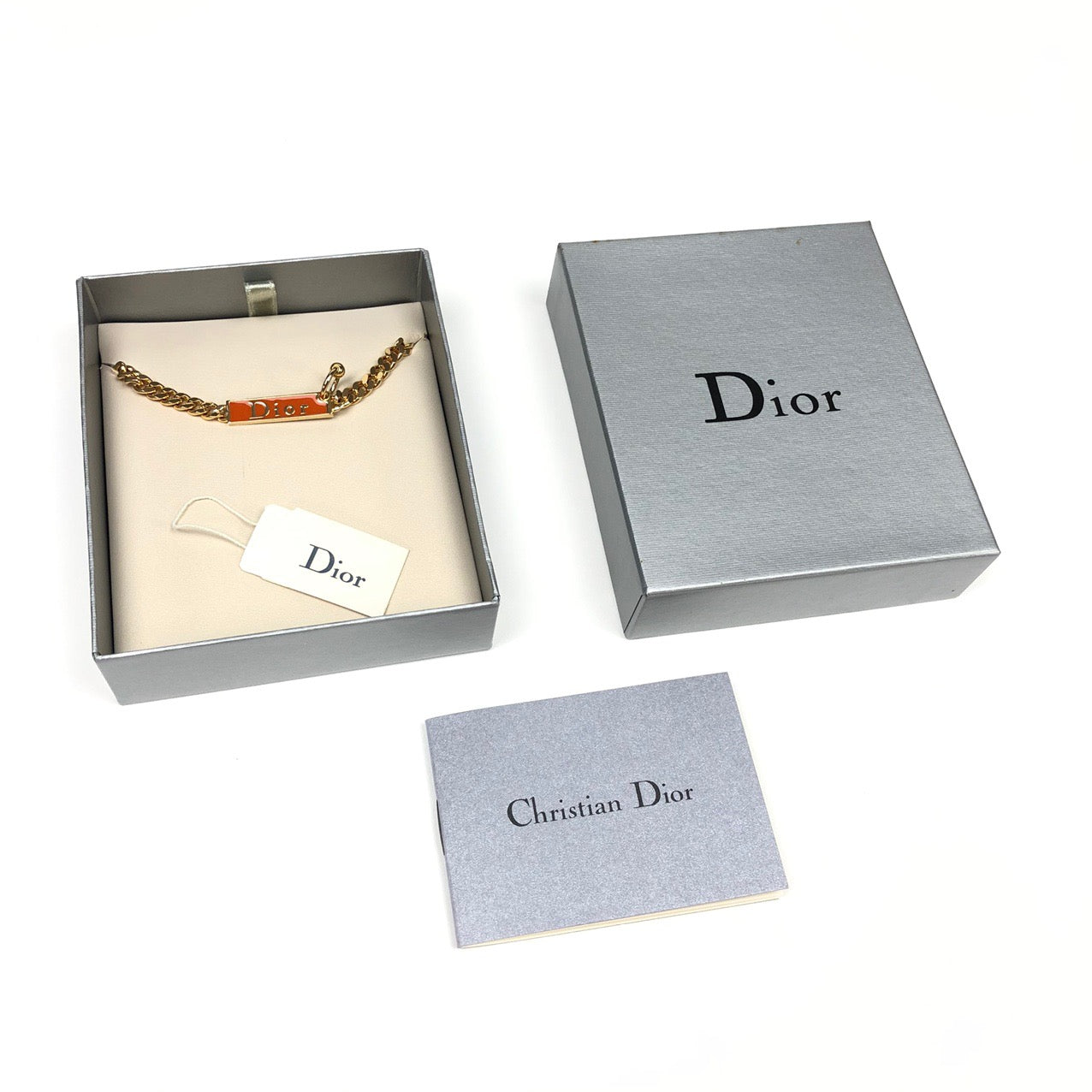 CHRISTIAN DIOR PIERCING CHOKER NECKLACE
