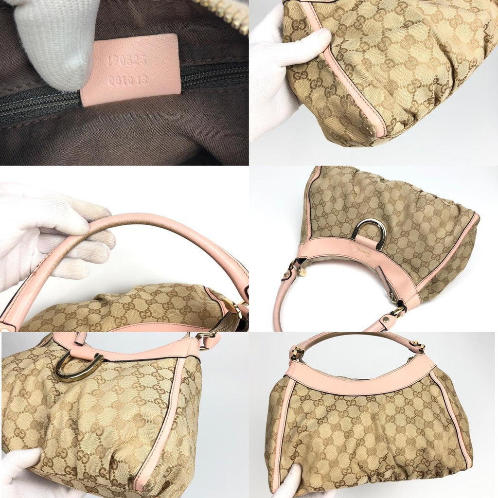 GUCCI MONOGRAM SHOULDER BAG