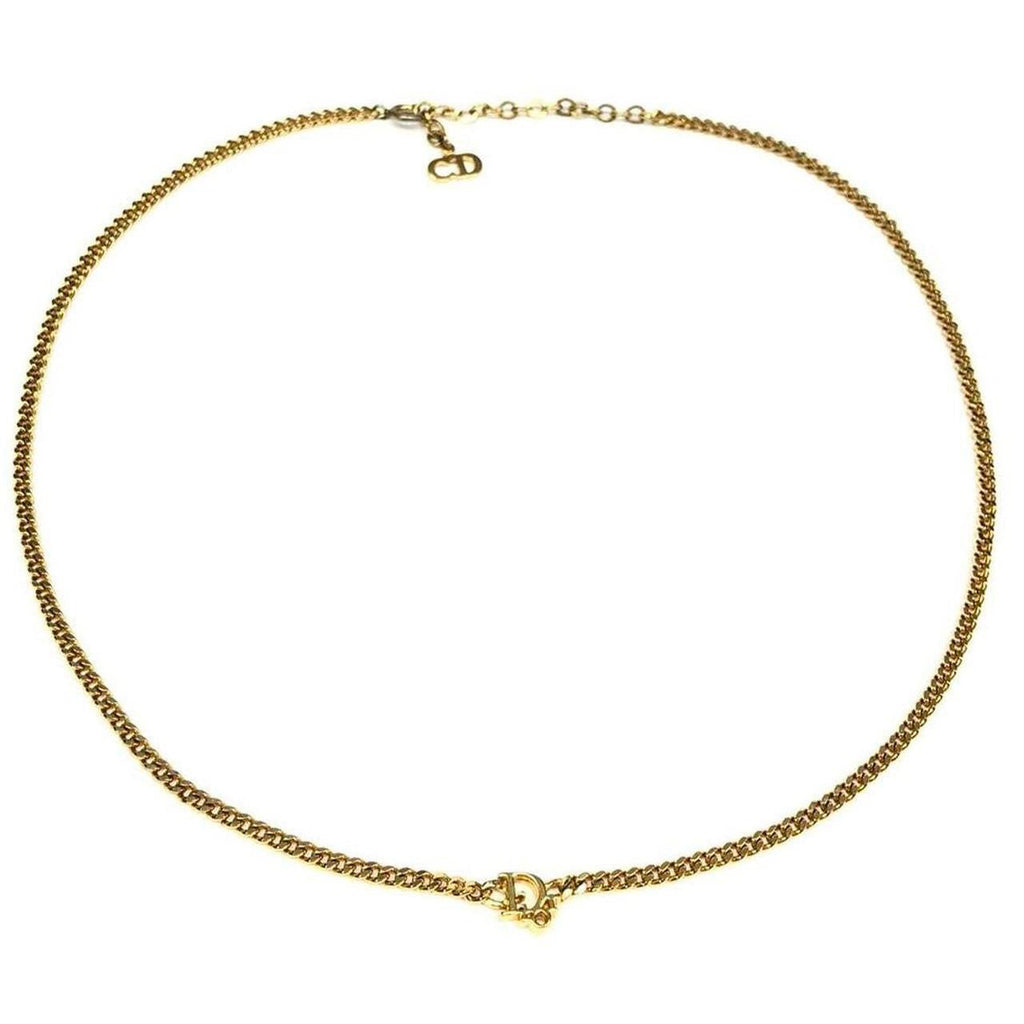 CHRISTIAN DIOR MONOGRAM NECKLACE