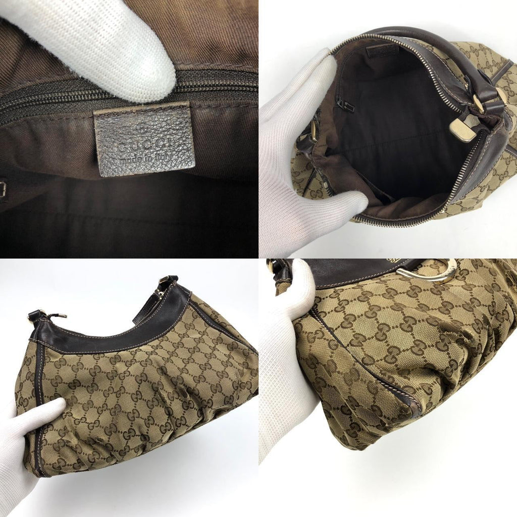 GUCCI MONOGRAM SHOULDER BAG