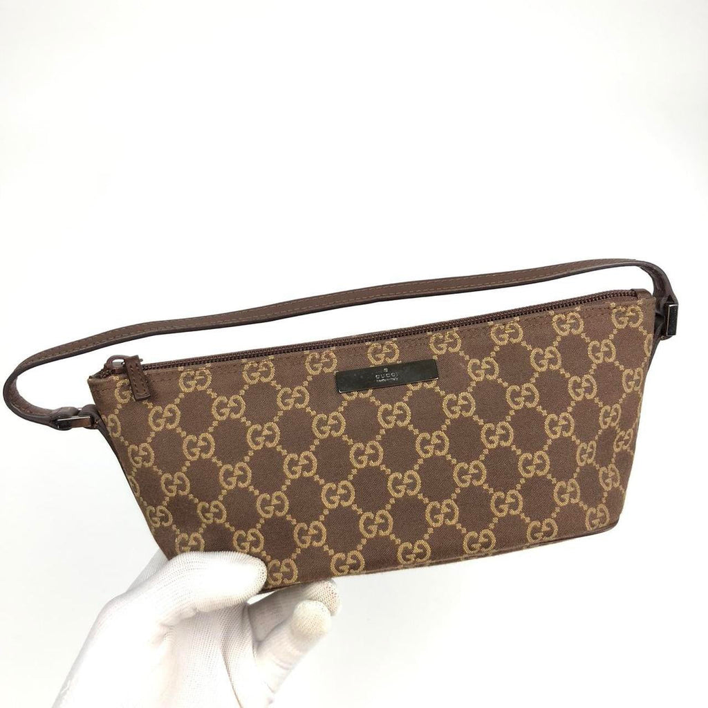 GUCCI MONOGRAM SHOULDER BAG