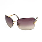 CHANEL RIMLESS SUNGLASSES