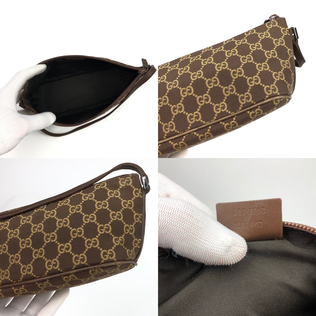 GUCCI MONOGRAM SHOULDER BAG